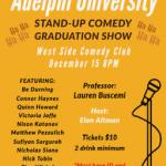 Adelphi University Stand Up Comedy Class Graduation 