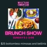 Burlesque, Comedy, Music and BOTTOMLESS BRUNCH